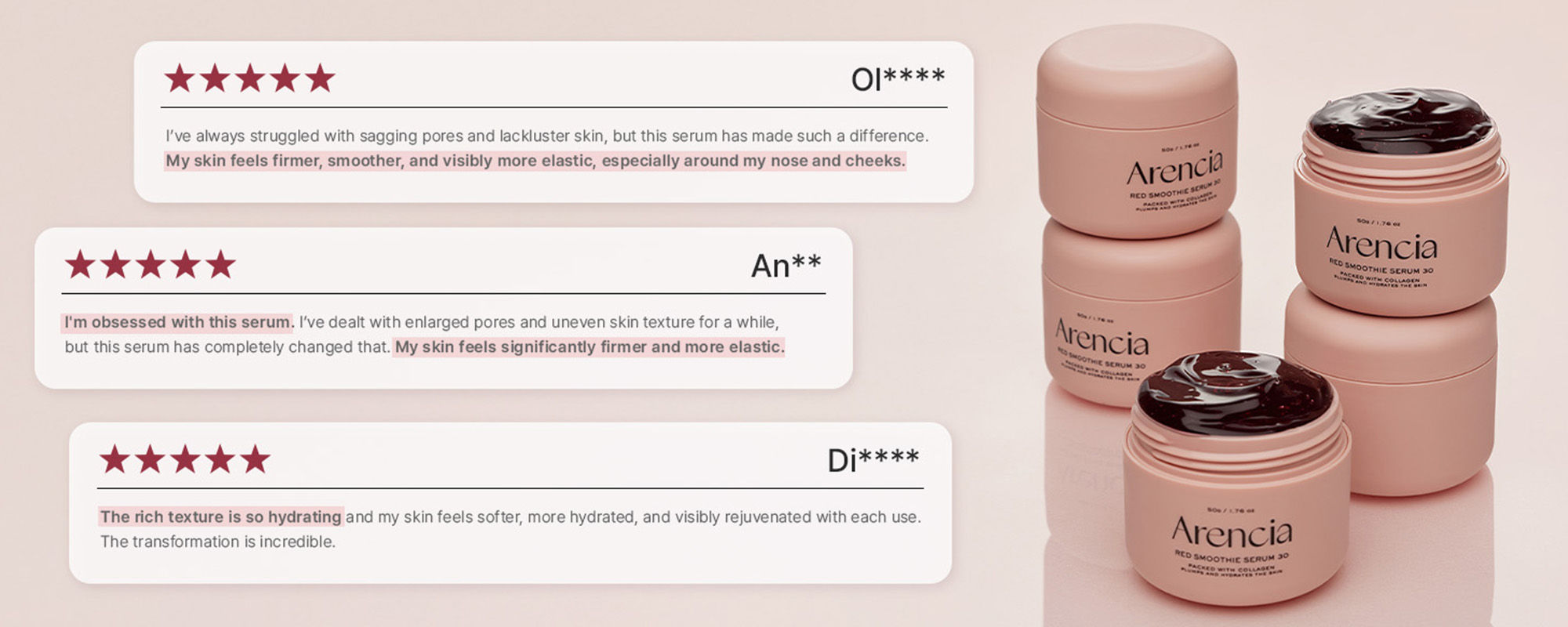 Arencia Fresh Green Rice Mochi Cleanser