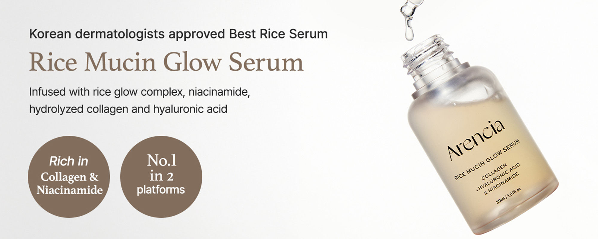 Arencia Fresh Green Rice Mochi Cleanser