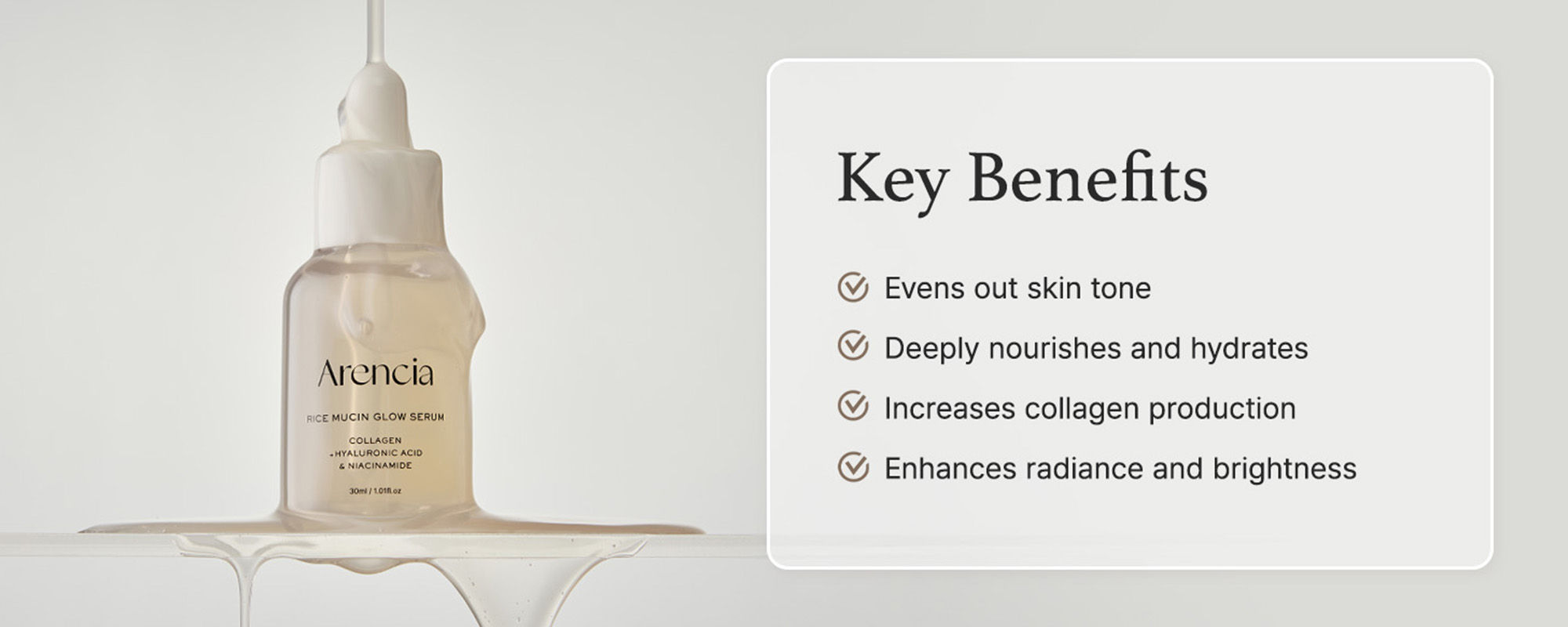 Arencia Fresh Green Rice Mochi Cleanser