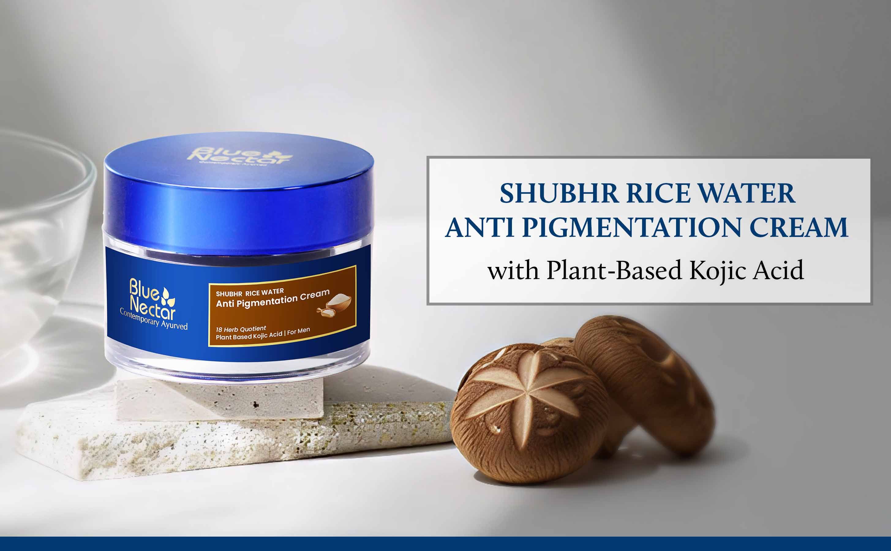Buy Blue Nectar Shubhr Rice Water Anti Pigmentation Cream For Men