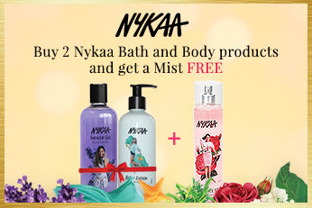 Get Online Offers on Nykaa Bath And Body Products