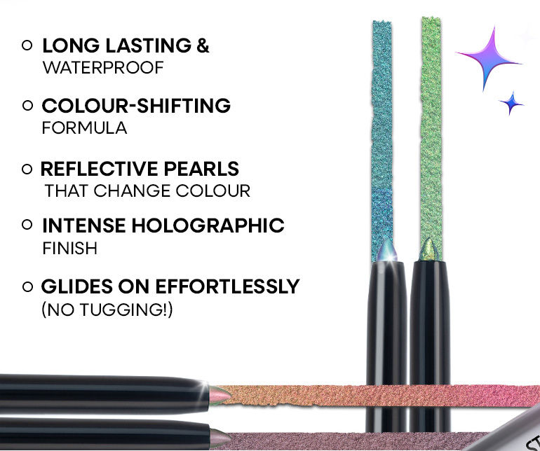 Nykaa Cosmetics Stardust Dual Chrome Eye Pencil