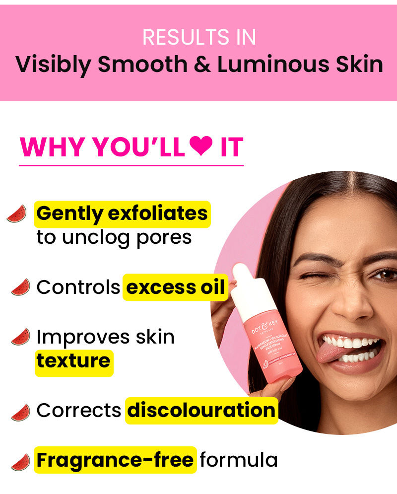 Smooth skin, Uneven skin texture, Clogged pores