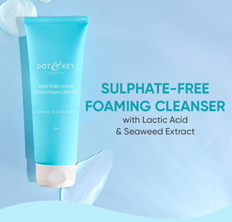 Deep cleansing, Pore refining, Foaming