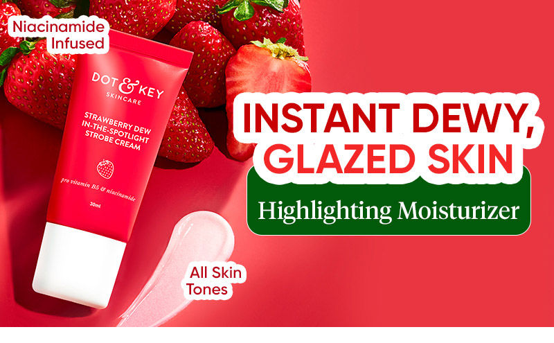 Strawberry Strobe Cream, Strobe Cream, Skin Illuminator, Strawberry Extract, Dewy Glow