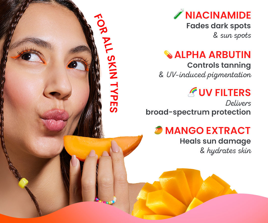 Visibly reduces tan, Oil-free and ultra-light, 120 mins water resistance