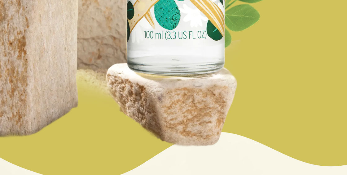 Product on Stone shot