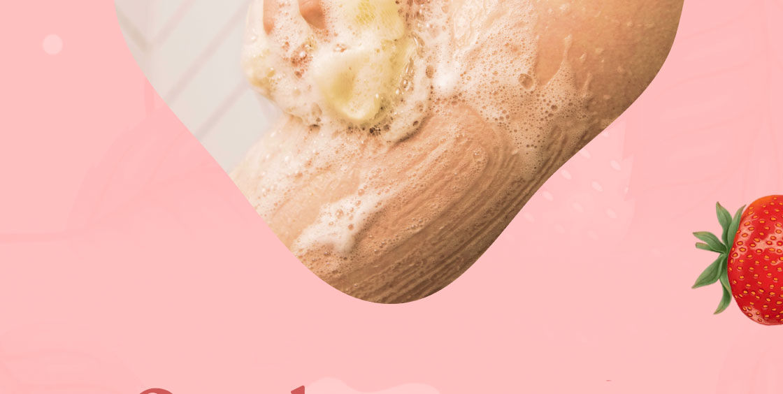 Model Shot, Strawberry Ingredients