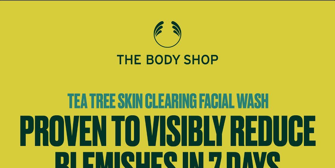 The Body Shop Tea Tree Skin Clearing Facial Wash