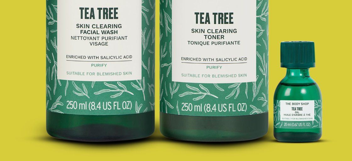 The Body Shop Tea Tree Range
