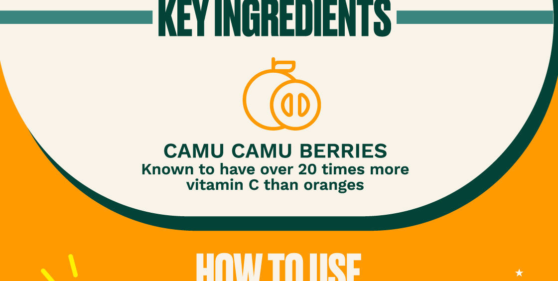 Key Ingredients - camu camu berries