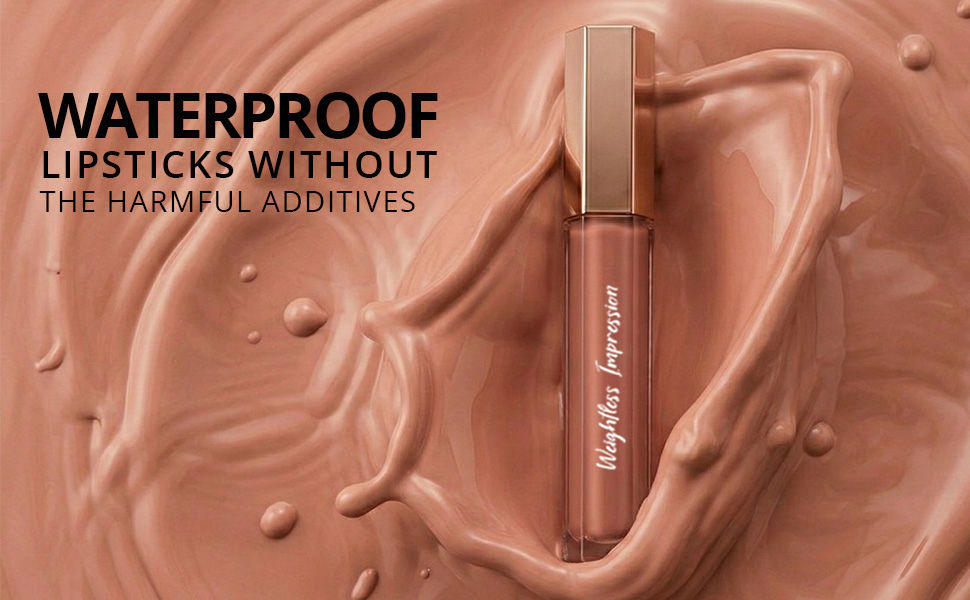 FLiCKA Weightless Impression Liquid Lipstick - Waterproof Lipstick Without Harmful Additives