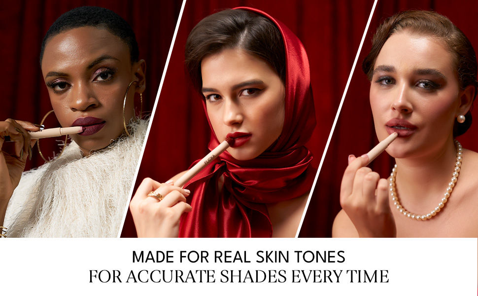 FLiCKA Standout HD Lipstick - Made for Real Skin Tones for Accurate Shades Every Time