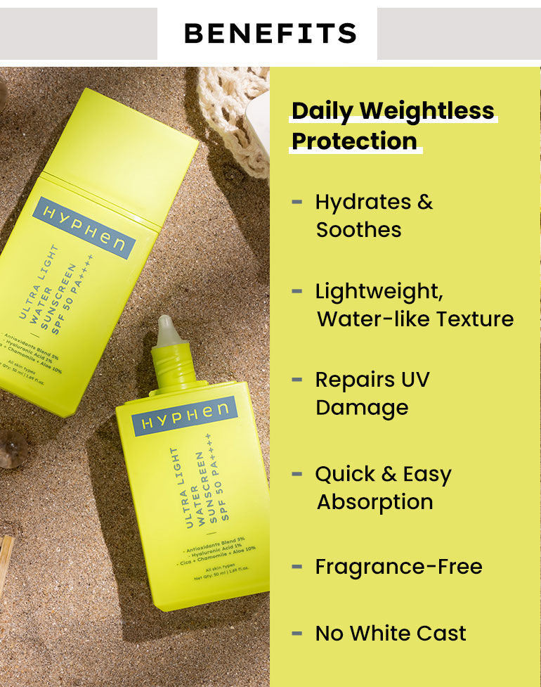 lightweight sunscreen