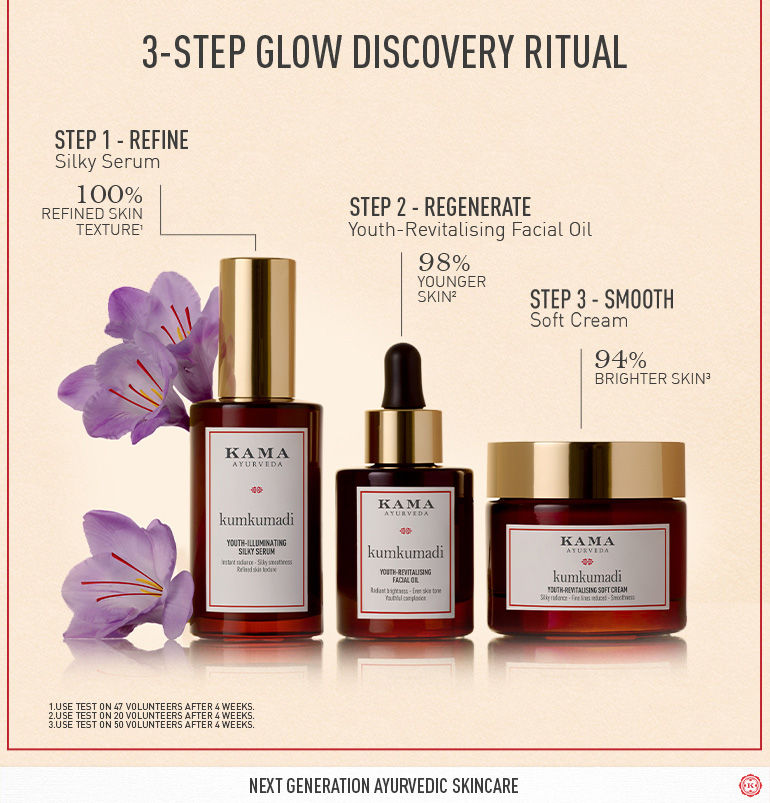 Buy Kama Ayurveda Kumkumadi Illuminating Discovery Set Online