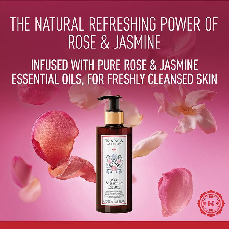 Buy Kama Ayurveda Rose & Jasmine Moisturising with Paraben Free