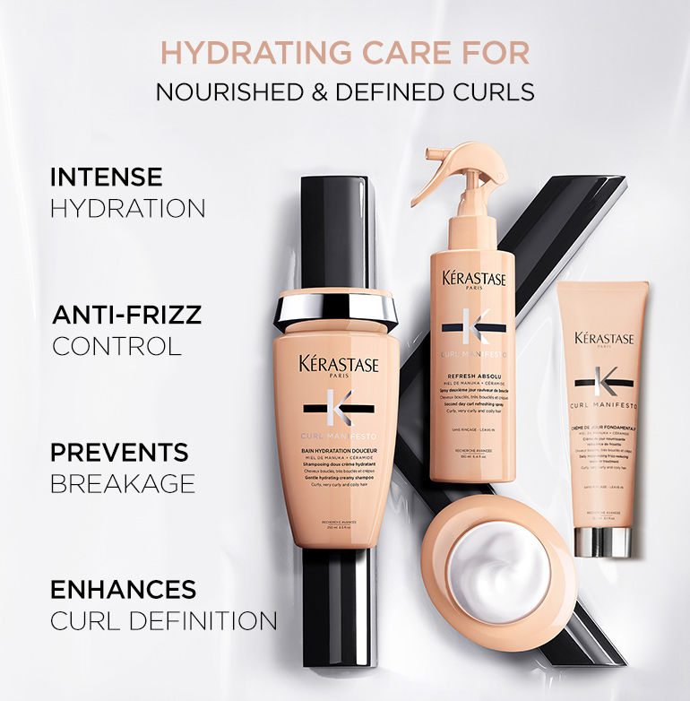 Buy Kerastase Curl Manifesto Shampoo (Sulphate-Free) & Hair Mask