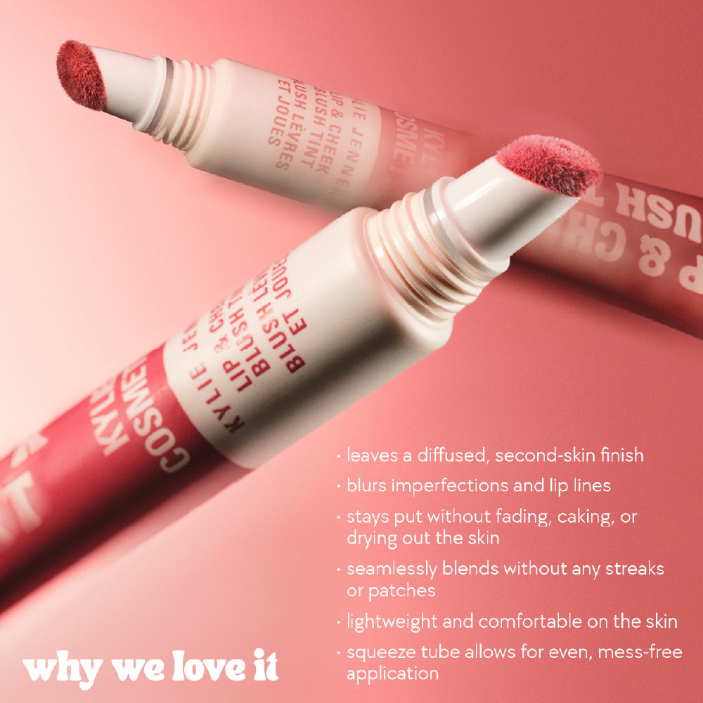 Kylie Cosmetics Lip & Cheek Blush Tint -(9ml) ambery floral warm comfortable enveloping and rich