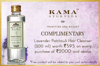 Get Online Offers on Kama Ayurveda Products Free Products