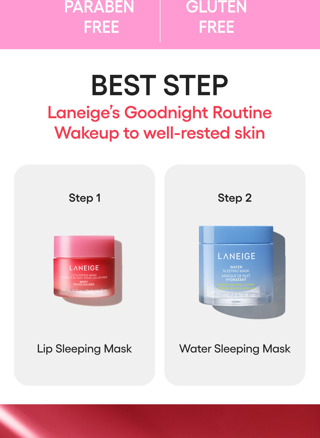 Lip Sleeping Mask page six.