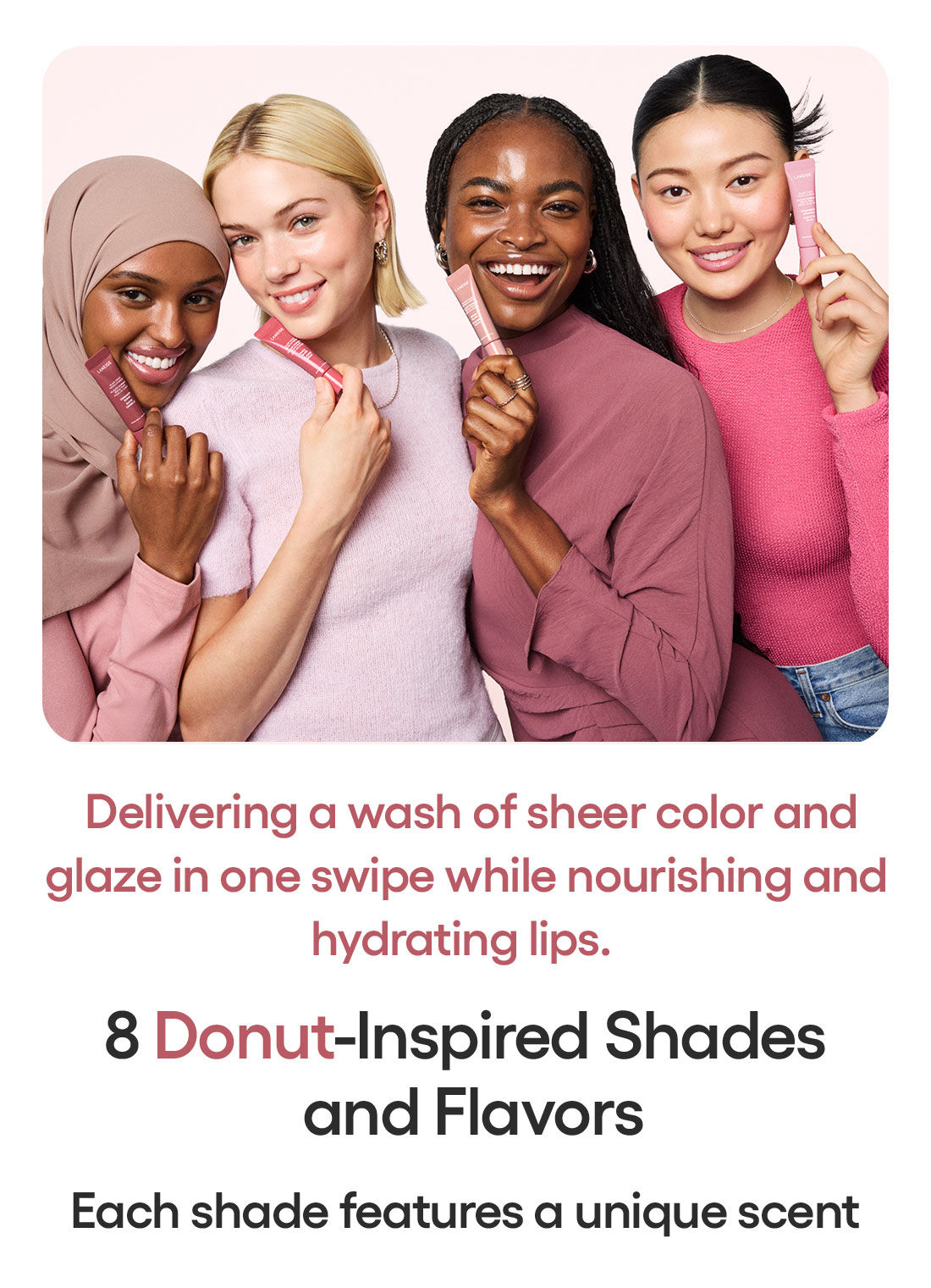 Lip Glaze tinted serum page two.