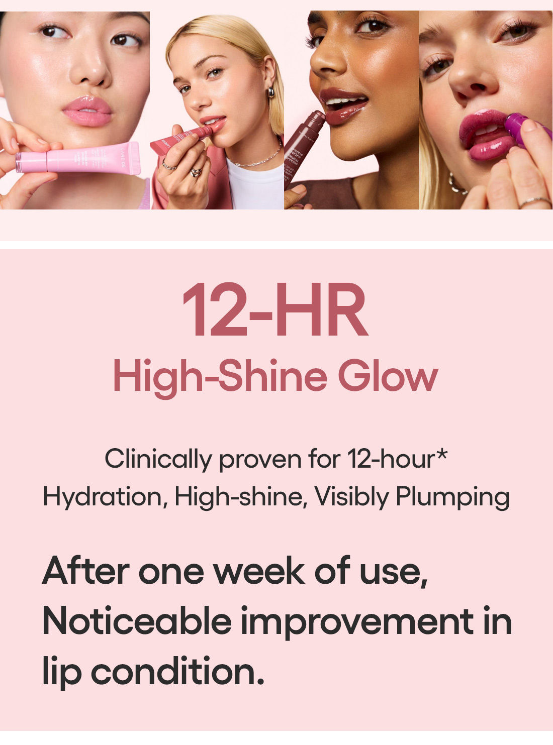 Lip Glaze tinted serum page seven.