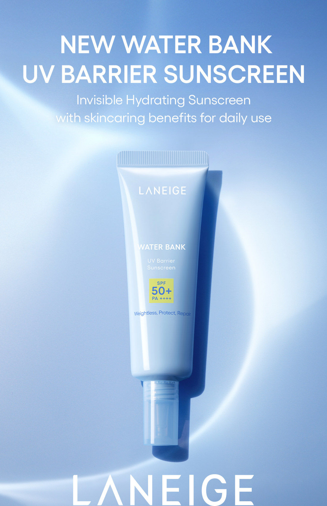 water bank uv barrier sunscreen page one.