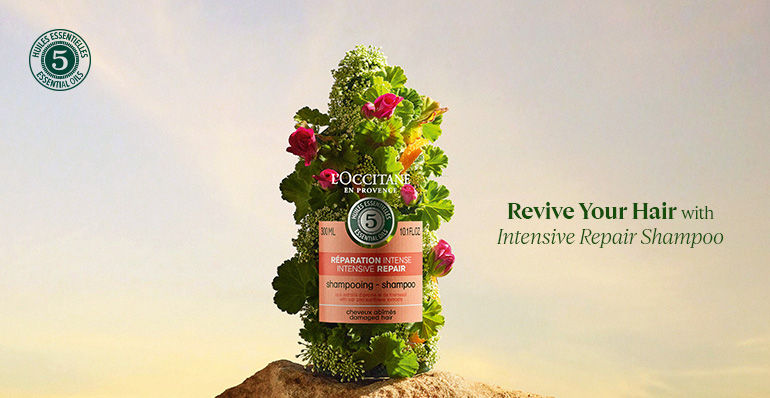 Buy L'Occitane Intensive Repairing Shampoo - Clean Formula Online