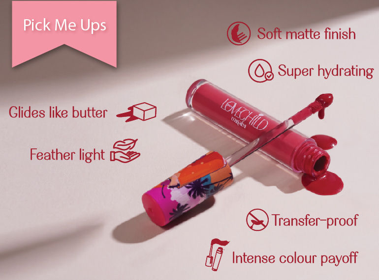 Buy LoveChild Masaba Lush-Matte Lip Creme - Mamma Mia! Online