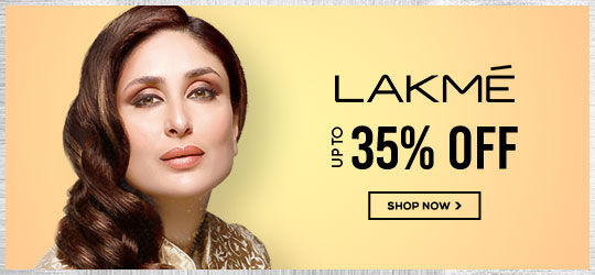 Get Online Offers on Lakme Products Upto 35%