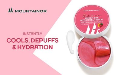 Buy Mountainor Glutathione Hydrogel Under Eye Patch For Dark Circle &  Puffiness, Korean Eye Care Patches Online