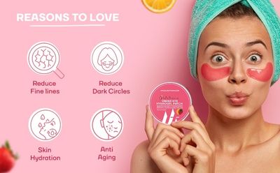 Buy Mountainor Glutathione Hydrogel Under Eye Patch For Dark Circle &  Puffiness, Korean Eye Care Patches Online