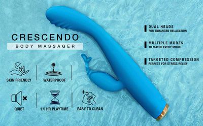 Buy MsChief Crescendo Dual Sensual Vibrator-Personal Massager Online