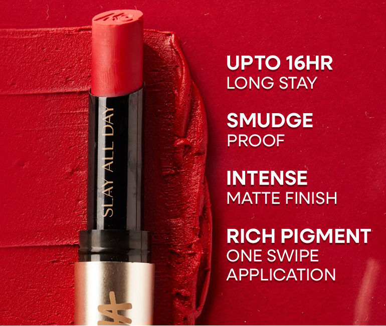 Nykaa Cosmetics Matte To Last Bullet Lipstick