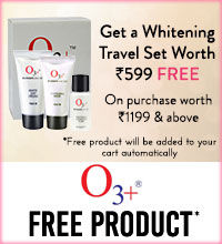 Get Online Offers on O3+  Products Free Products