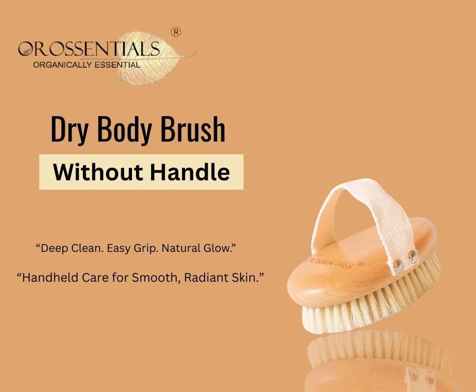 Dry Body Brush Without Handle