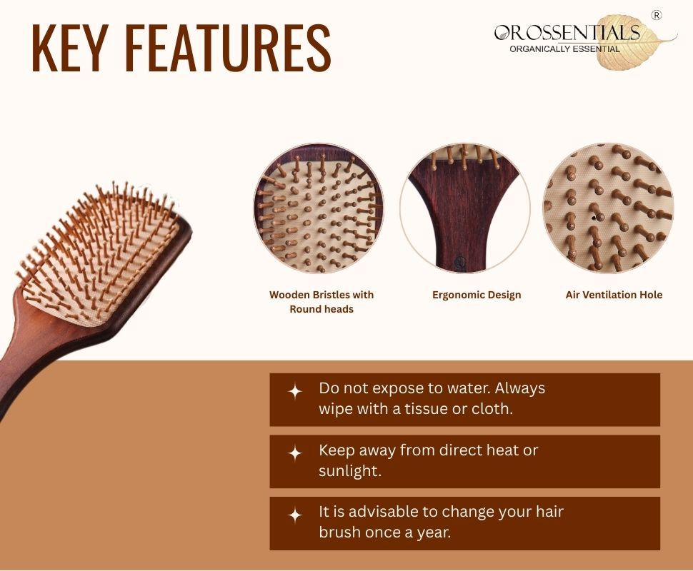 Premium hair brush
