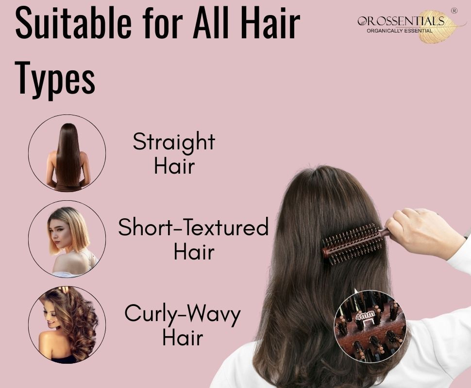 Round hair brush