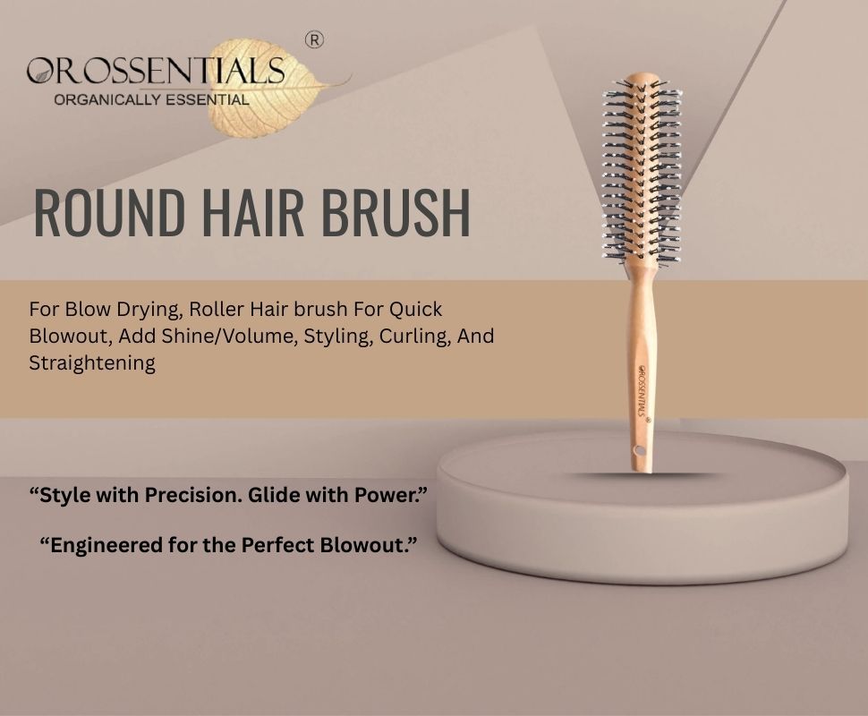 Round Nylon Hair Brush