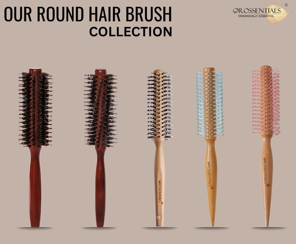 Round Nylon Hair Brush