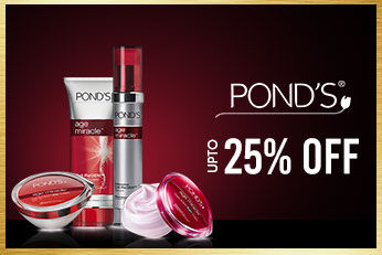 Get Online Offers on Ponds Products Upto 25%