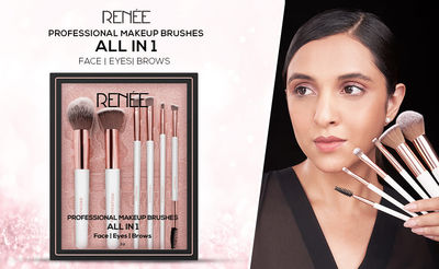 Buy Renee Cosmetics All In 1 Professional Makeup Brush - Set Of 6 