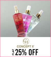 Get Online Offers on Concept - II Products Flat 25%