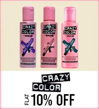 Get Online Offers on Crazy Colors Products Flat 10%