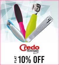 Get Online Offers on Credo Solingen Products Flat 10%