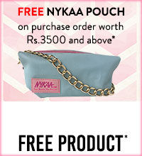 Get Online Offers on Free Nykaa Pouch Products Free Products