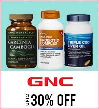 Get Online Offers on GNC Products Upto 30%