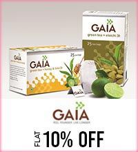 Get Online Offers on Gaia Products Flat 10%