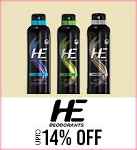 Get Online Offers on He Deodorant Products Upto 14%