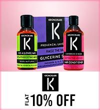 Get Online Offers on Kronokare Products Flat 10%